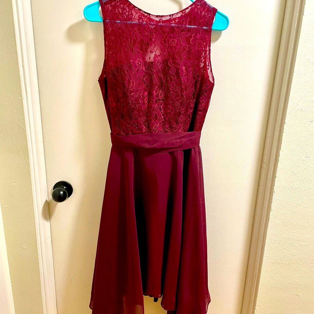 Maroon Formal Dress